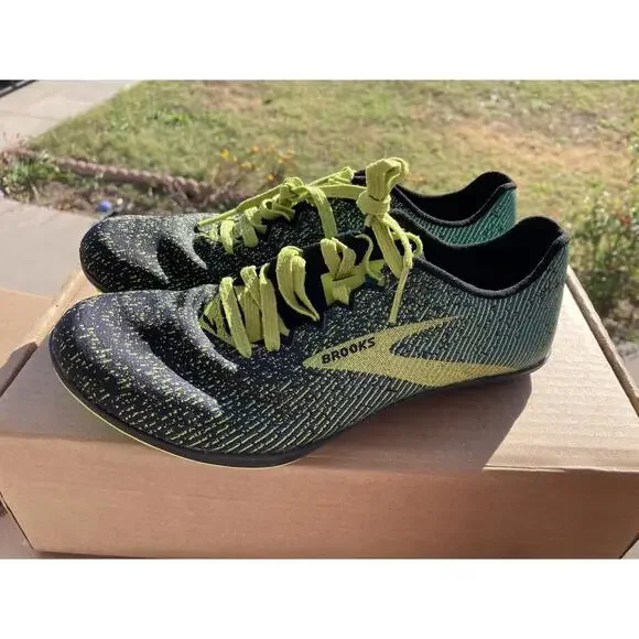 Brooks Mach 19 Spikeless Running Speed Mens Shoes 1103221D065 Size 6D New $90 - Picture 3 of 6